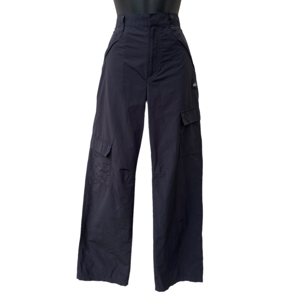 Alo Yoga The Edge Trouser Black Pant Women’s Size XS